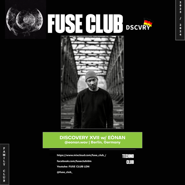 FUSE CLUB DISCOVERY 2023 - PODCAST 17 - EONAN FUSE-CLUB-DISCOVERY-2023---PDCST-17---EONAN---Artwork