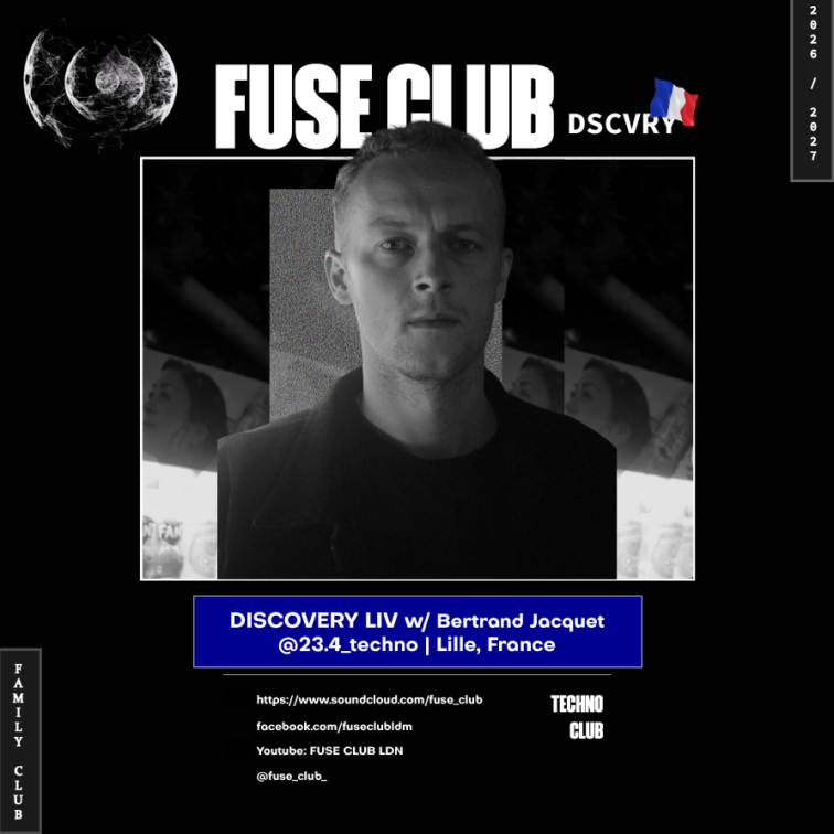 FUSE CLUB DISCOVERY 2026 - PDCST 54 - Bertrand Jacquet Artwork