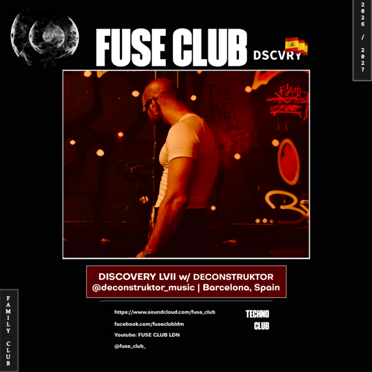 FUSE CLUB DISCOVERY 2026 - PDCST 57 - DECONSTRUKTOR Artwork